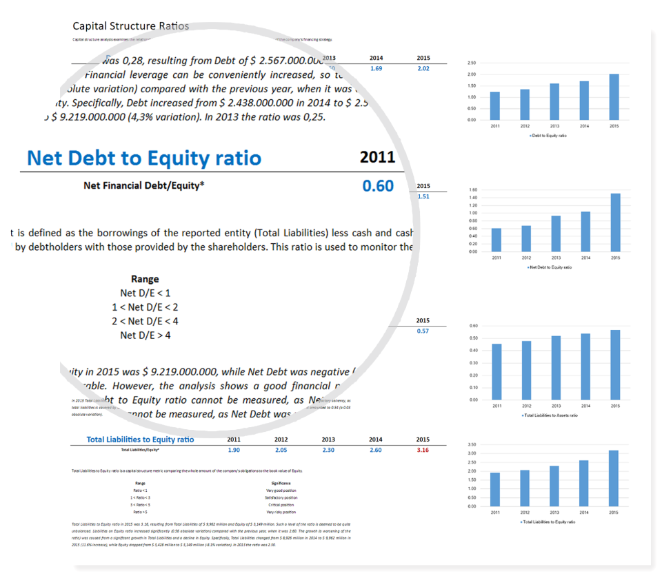 screenshot of Financial Statement Analysis